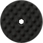 3M Perfect-it Foam Hook & Loop Polishing Pad, 3285, 6 in, Black, Buffing Pad, Eliminates Swirl Marks, For Automotive Polishing
