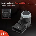 A-Premium 2-PC Rear Inner Reverse Backup Parking Assist Sensor Compatible with Select Honda Models - Accord 2018 2019 2020, R