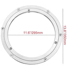 Aluminium Alloy Turntable Bearing, Heavy Duty Swivel Turntable Lazy Susan Rotating Bearing Turntable Round Dining Table Smoot