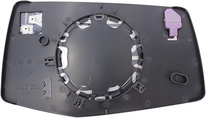 TRQ Left Mirror Glass Compatible with 2019-2021 Chevrolet Silverado 1500 GMC Sierra 1500