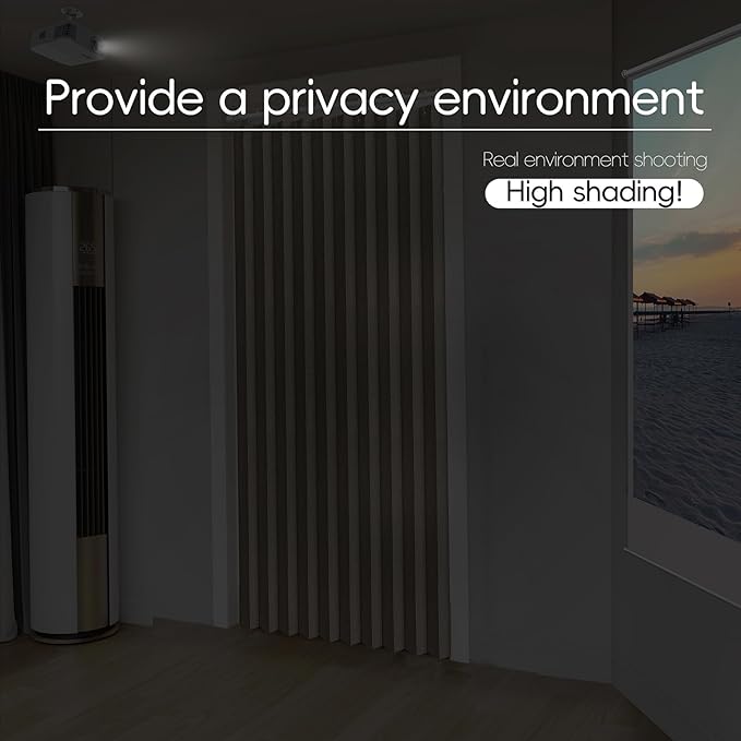 Jilron Accordian Door Curtain, 100% Blackout Folding Magnetic Doorway Curtains,Linen Style Closet Doors,for Room Divider,Priv