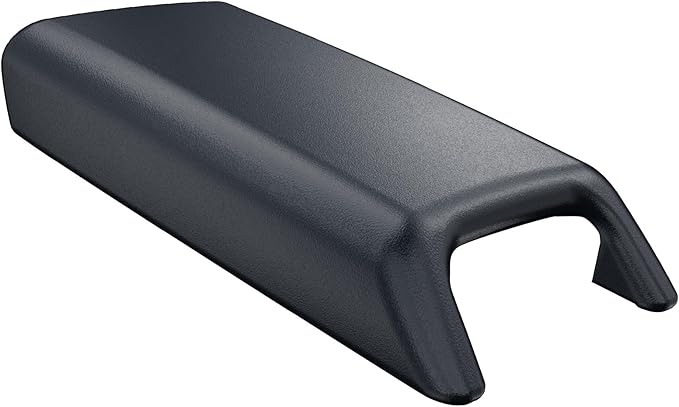 For 2025~2026 Mitsubishi Outlander (Not Fit Outlander Hybrid&Sport) 2-in-1 Silicone Center Console Armrest Cover&Armrest Hidden Privacy Tray - [OEM Design&Friendly Liquid Silicone Rubber] - Thin Black