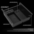 DNA MOTORING Center Console Organizer Tray Compatible with 10-18 4Runner, Armrest Storage Box, ZTL-Y-0021