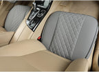 Black Panther PU Car Seat Cover, Front Seat Protector Compatible with 90% Vehicles,Embroidery,Anti-Slip & Full Wrapping Botto
