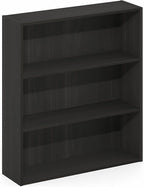 Furinno Basic Book Shelf, 3-Tier Bookshelf, Cube Storage Organizer Bookcase with Open Shelf, 7 x 24 x 26, for Living Room, Be