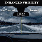 Apex Glass 50ml Hydrophobic Ceramic Coating - Professional Rain Repellent for Windshields & Windows - Long Lasting Nano Silic
