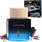 Car Air Freshener 50ML (1.7 FL OZ) Car Air Fresheners Diffuser, Amber Vanilla Fragrance Oil Car Air Freshner, 180+ days Long 