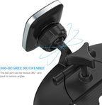 Car Phone Mount,Magnetic Cd Slot Car Mount Phone Holder 6 Magnet for iPhone 11 Pro Xs MAX XR XS X 8 7 Plus, Galaxy S10 S10+ S10e S9 Note 9 (Black)