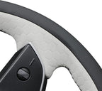 MEWANT DIY Stitching 3D Style Steering Wheel Cover Wrap for Tesla Model 3 Highland 2023-2025/Model Y 2025 Highland for Tesla Model 3/Model Y Accessories(3D Style)