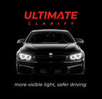 VViViD+ Ultimate Headlight Taillight Tint Vinyl Wrap (16" x 30ft, Dark Smoke)