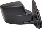 TRQ 2 Piece Driver and Passenger Side Mirror Assembly Set Electric Adjustment Heated No Memory Textured Compatible with 2007-