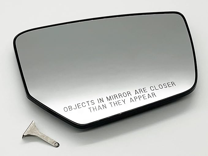 APA Replacement for Exterior Rear View Mirror Glass 2014-2020 Impala Power Non-Heated Passenger Right Side 84269177 GM1325188