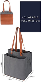 Reusable Grocery Bags for Heavy Duty,Tote Bags Bulk,Foldable Shopping Bags,Utility Multipurpose Tote