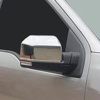 Keptrim for F150 Rearview Side Mirror Cover Trim for Ford F150 2015 2016 2017 2018 2019 2020, ABS Chrome, 2pcs