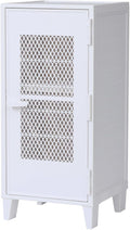 Tenma Locker-Shaped Storage Box with Mesh Doors That Can Be Assembled, Fitzpeg Cabinet, Mesh, Retro, Cute, Vertical Storage, 