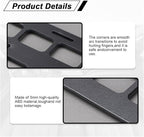 Vehicle Rigid MOLLE Panel, Car Sun Visor Organizer Tactical Gear Rack, EDC Pouch Tool Holster Truck Equipment Mount Plate, Auto Interior Modular Storage Shelf Accessories (Visor Panel)