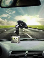 EXSHOW Car Camera Mount Holder for GoPro, Suction Cup Car Windshield Dashboard Dash Mount, Heavy Duty Action Camera Stand for GoPro Vlogging SJCAM
