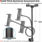 APPS2Car Tablet Car Mount for iPad Truck Holder Long Arm Extension Strong Suction Cup Windshield Mount for 7-11 Inch Tablet iPad Pro Air Mini iPhone