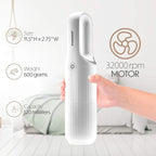 STARUMENT Portable Hand Vacuum Cleaner Handheld Cordless Cleaner for Dust Pet Hair Dirt, Home, Car Interior, Lightweight, Eas