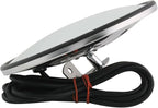 GG Grand General 33082 8” Round Convex Heated Blind Spot Mirror for Trucks, Buses, Utility Vehicles and more