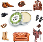 Leather & Furniture Repair Salve - Mink Oil Conditioner, Polisher, Moisturizer & Restorer | Prevents Cracking & Fading for Le