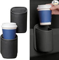 2PCS Large Car Door Cup Holder, Multifunctional Storage Bag Trash Can, Clip On Backseat Pocket Beverage Holder, Waterproof