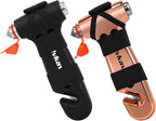 Car Safety Hammer, 3 in 1 Emergency Escape Tool with Window Breaker and Seat Belt Cutter, Window Glass Hammer for Car, Office