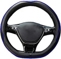 Mayco Bell Flat Bottom Steering Wheel Cover Anti-Slip,Safety,Soft,Breathable,Durable,Full Surround,Comfortable Grip Microfibe