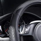 Flying Banner car Steering Wheel Cover Gel Massage Velvet Cool Warm Universal Size 15 inches SUV Truck Anti Slip Odorless Sum