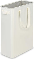 efluky Slim Laundry Basket, Narrow Laundry Hamper with Handles, Collapsible Dirty Clothes Hamper, Tall Laundry Bin for Laundr
