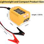 Jump Starter Compatible with Dewalt 20V Tools - Heavy Duty 11AWG Jump Starter Cable (1.2FT), Car Battery Booster Using Power Tool Batteries (Battery not Included)