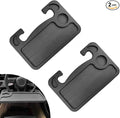 TSY TOOL 2 Pack Steering Wheel Tray, Car Desk, Two Sided Laptop Drink Food Work Table Holder for Constant Travelers, Fits Most Vehicles Steering Wheels