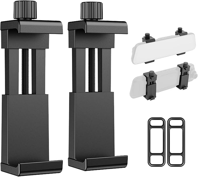 Universal Rearview Mirror Dash Cam Mount - High - Strength, Tool - Free, Adjustable Size