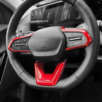 Steering Wheel Cover Compatible with Chevrolet Equinox 2025 2026, Auto Interior Upgrade Accessories-Red