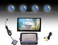LCD Parking Sensor Kit - Displays Data on Original Screen, Easy Rear Installation, Compatible with CVBS Cameras (Not for AHD)