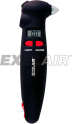 EXELAIR by Milton (EX999004) 4-in-1 Digital Tire Gauge Auto Emergency Tool