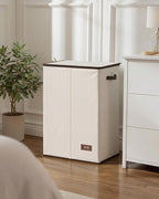 SOLEDI Laundry Hamper with Lid 130L Large & Tall Collapsible Laundry Basket, Clothes Hamper with Bag Removable Easy to Carry,