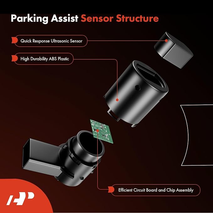 A-Premium Reverse Backup Parking Assist Sensor Compatible with Lexus Models - IS F 2008-2010, IS250, IS350, 2006-2010, GS300 2006, GS350 2007-2011, GS430, GS450h, GS460 - Repalce# 8934130010