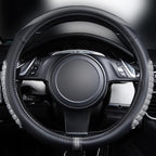 Flying Banner car Steering Wheel Cover Gel Massage Velvet Cool Warm Universal Size 15 inches SUV Truck Anti Slip Odorless Sum