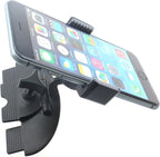 Car Mount CD Slot Holder Compatible with Google Pixel 9/Pixel 9 Pro, Cradle Swivel Dock Strong Grip CD Player Slot
