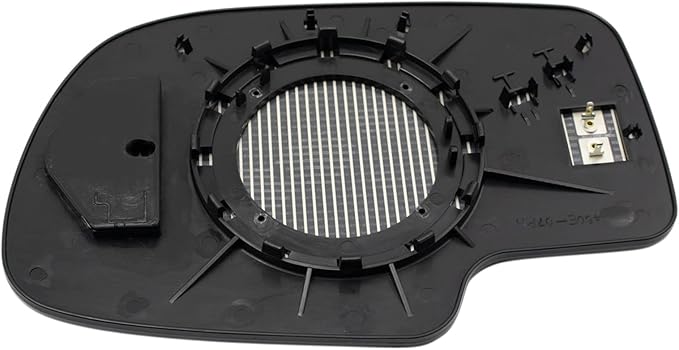 TRQ Passenger Side Mirror Glass Heated Without Turn Signal Without Auto Dim Compatible with 1999-2006 Cadillac Escalade ESV E