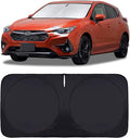 for Impreza Sunshade Windshield Sun Shade for 2017-2024 Subaru Impreza WRX Sedan Hatchback Foldable Windshield Cover for Subaru Legacy Front Window Sun Visor for 2022 Ascent Accessories