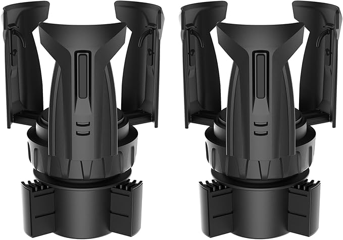 Car Cup Holder Expander, Cup Holder Extender Adapter with Expandable Arm and Adjustable Base, Compatible with Yeti Ramblers, 