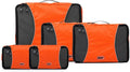 GOX Ultra Light 5 piece Packing Cubes Travel Luggage Organizer 1 Large 2 Medium 2 Small