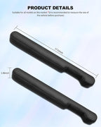 Leather Car Seat Gap Filler Spacer Universal Seat Gap Filler Plug for Car SUV Truck Fit Organizer Fill The Gap Between Seat and Console Stop Things from Dropping