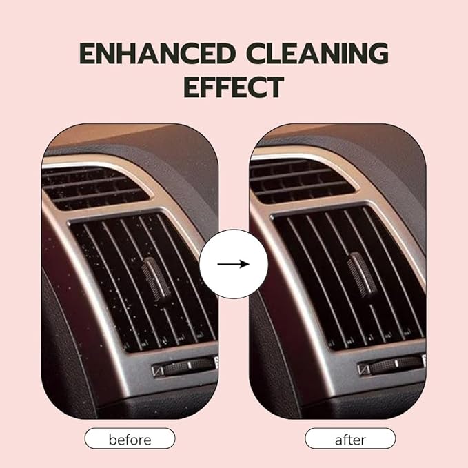 Ultimate Pink Car Cleaning Gel: Automotive Detailing Putty for Interior Care, Vent Cleaning, and Dust Removal Reusable Cleani