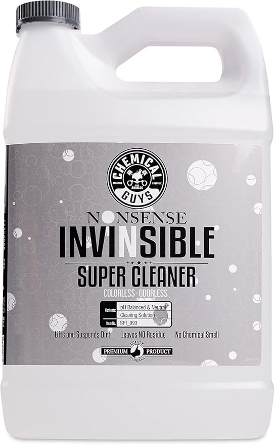 Chemical Guys Nonsense Colorless & Odorless All Surface Cleaner - Interior Cleaner, Safe for Vinyl, Rubber, Plastic, Carpet, 