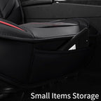 Nappa Leather Car Seat Covers Front Seats, Car seat Protector, Waterproof Car Seat Cushion, Universal Automotive Seat Covers 