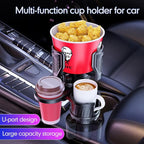 4 in 1 Upgrade Cup Holder Expander, Multifunctional Cup Holder for Car with Lock, 360° Rotating Cupholder Expander with Ashtr