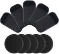10pack Removable Silicone Sticky Anti-Slip Gel Pads Magic Gel Mat Stick to Car Dashboard Glass Mirrors Metal Tile Wall Kitche